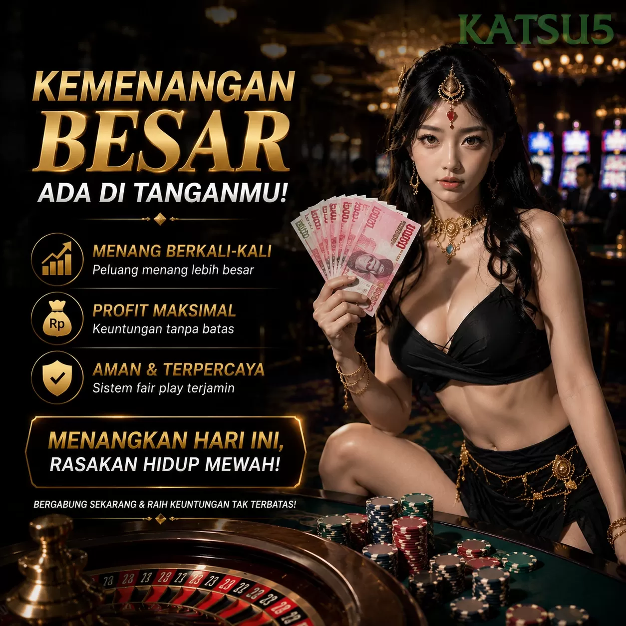 BONUS GARANSI KEKALAHAN SALDO KEMBALI 100_ promotion image